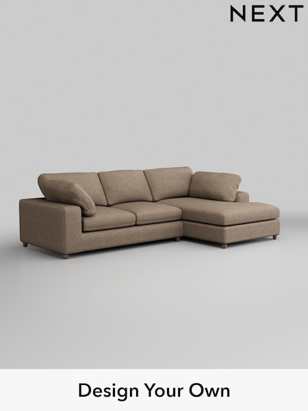 Chunky Boucle Easy Clean/Mid Natural N Premium The Snuggle Grand (H34449) | £2,750