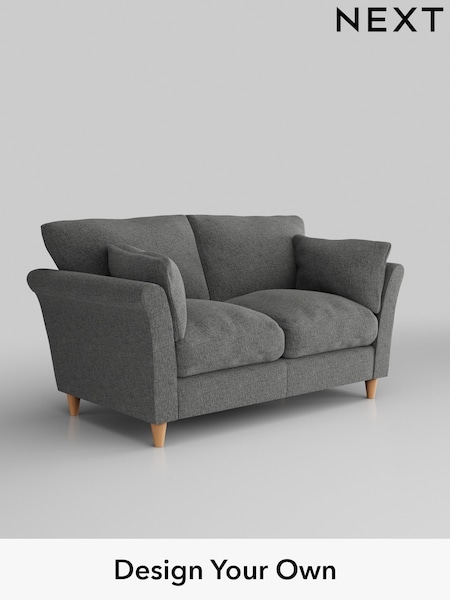 Chunky Chenille/Dark Grey Hartley Relaxed Sit (H34460) | £1,075