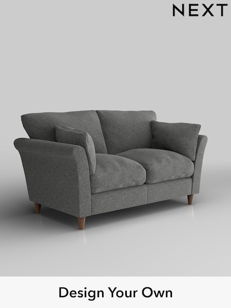 Chunky Chenille/Dark Grey Hartley Relaxed Sit (H34460) | £1,075