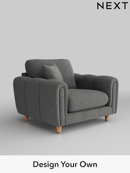Chunky Chenille/Dark Grey Odella (H34463) | £975