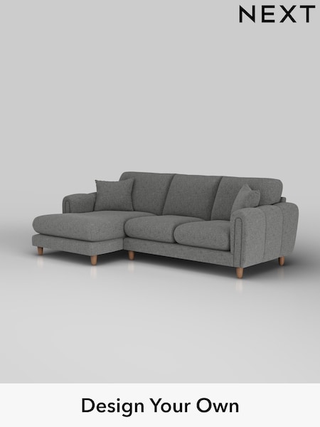 Chunky Chenille/Dark Grey Odella (H34463) | £1,950