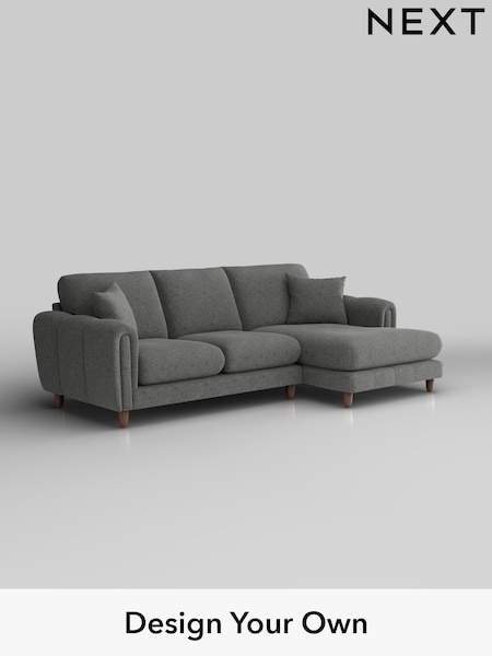 Chunky Chenille/Dark Grey Odella (H34463) | £1,950