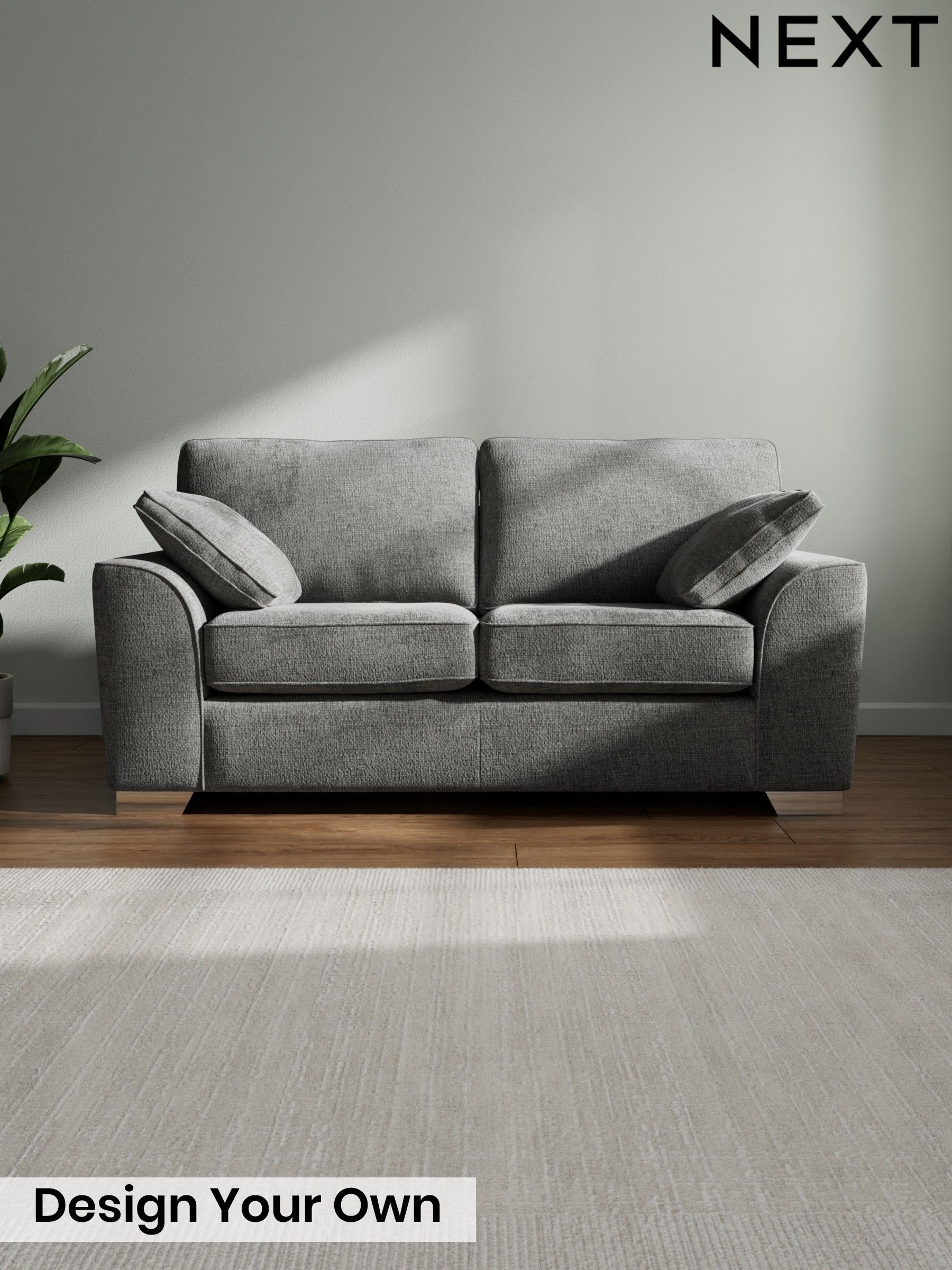 Buy 2 Seater Sofa Chenille Homeware Sofas Online | Next UK