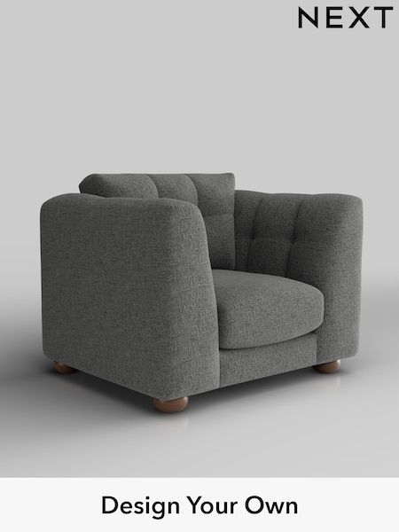 Chunky Chenille/Dark Grey Jasmine (H34466) | £1,075