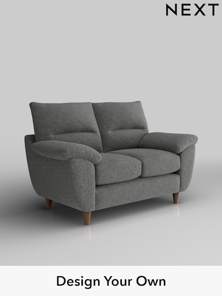 Chunky Chenille/Dark Grey Elliot Highback (H34468) | £975