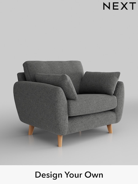 Chunky Chenille/Dark Grey Wilson (H34469) | £650