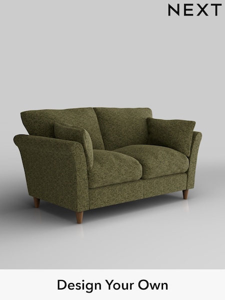 Chunky Chenille/Dark Moss Green Hartley Relaxed Sit (H34474) | £1,075