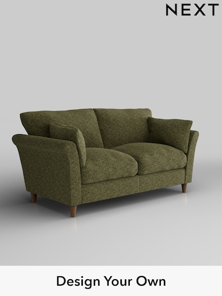 Chunky Chenille/Dark Moss Green Hartley Relaxed Sit (H34474) | £1,175