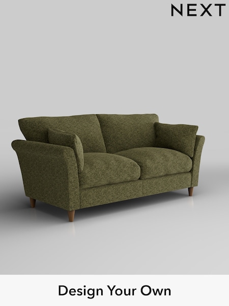 Chunky Chenille/Dark Moss Green Hartley Relaxed Sit (H34474) | £1,275