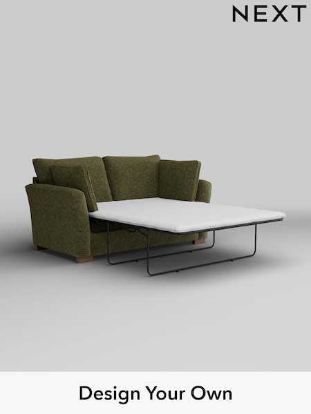 Chunky Chenille/Dark Moss Green Heath Highback (H34476) | £1,399