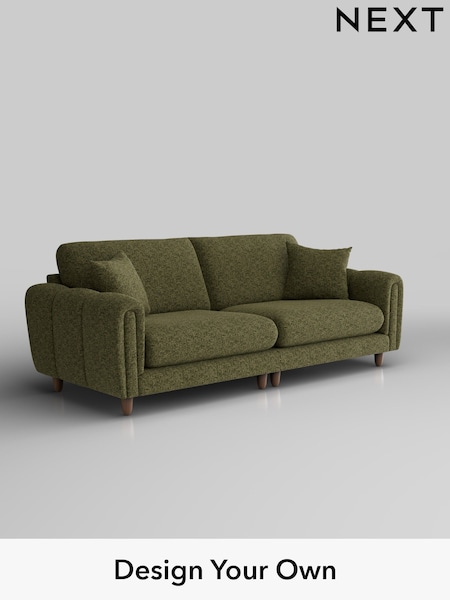 Chunky Chenille/Dark Moss Green Odella (H34479) | £1,475