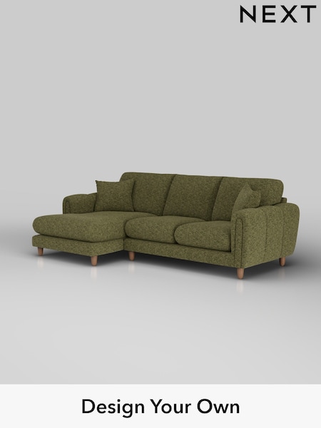 Chunky Chenille/Dark Moss Green Odella (H34479) | £1,950
