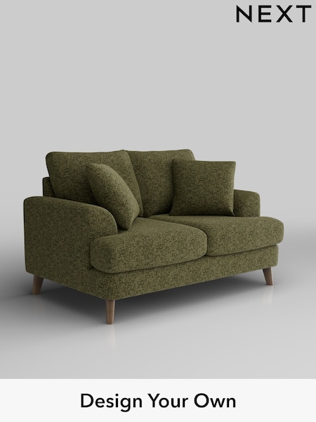 Chunky Chenille/Dark Moss Green Parker (H34480) | £1,175