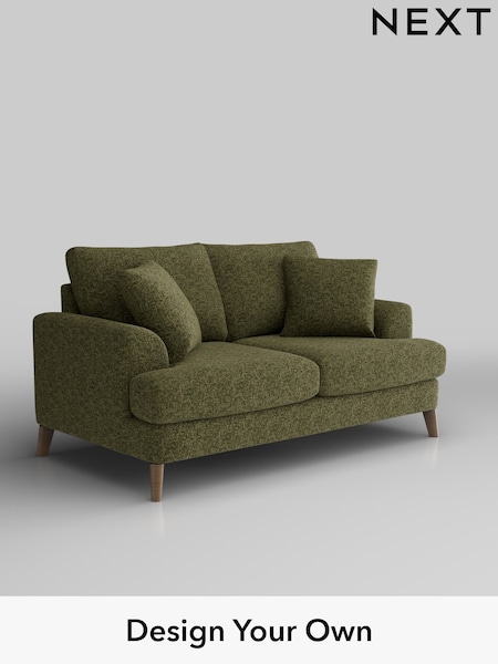 Chunky Chenille/Dark Moss Green Parker (H34480) | £1,275