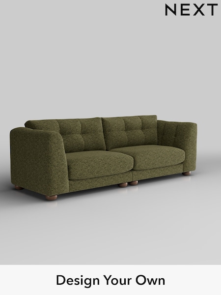 Chunky Chenille/Dark Moss Green Jasmine (H34484) | £1,575
