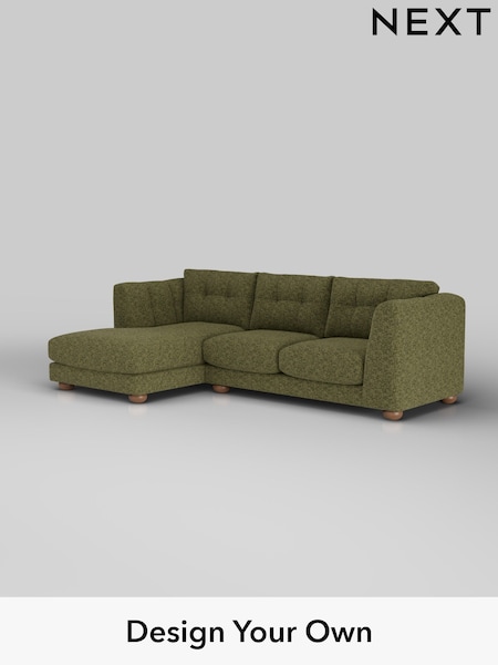 Chunky Chenille/Dark Moss Green Jasmine (H34484) | £2,075