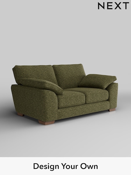 Chunky Chenille/Dark Moss Green Stamford Grand Relaxed Sit (H34485) | £1,625