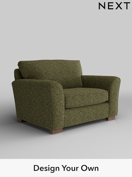Chunky Chenille/Dark Moss Green Michigan Ii (H34486) | £725