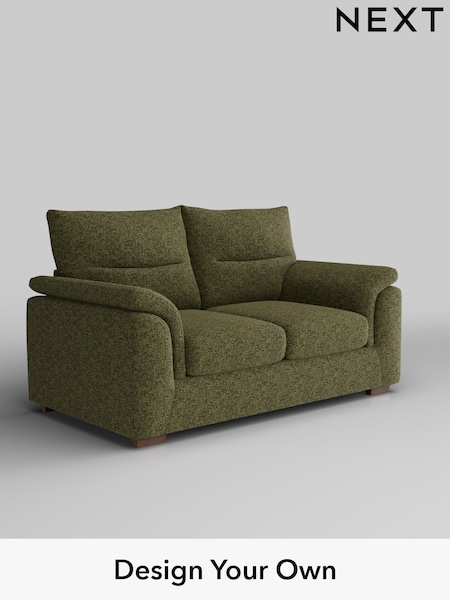 Chunky Chenille/Dark Moss Green Hayden Highback (H34487) | £1,125
