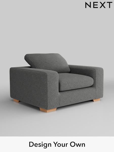 Chunky Chenille/Dark Grey N Premium The Snuggle Grand (H34488) | £1,399