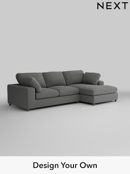 Chunky Chenille/Dark Grey N Premium The Snuggle Grand (H34488) | £2,675