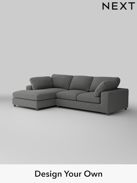 Chunky Chenille/Dark Grey N Premium The Snuggle Grand (H34488) | £2,750