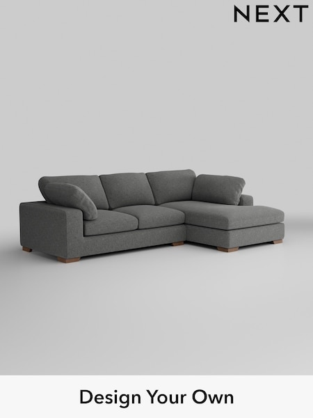 Chunky Chenille/Dark Grey N Premium The Snuggle Grand (H34488) | £2,750