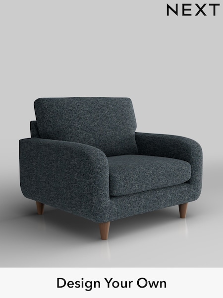 Chunky Chenille/Dark Navy Blue Camden (H34490) | £650
