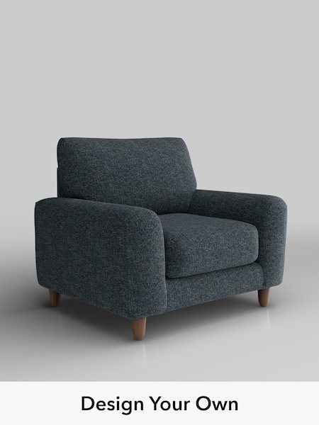 Chunky Chenille/Dark Navy Blue Campbell (H34492) | £875