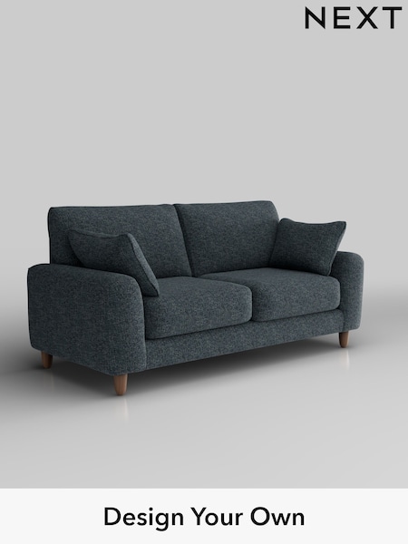 Chunky Chenille/Dark Navy Blue Campbell (H34492) | £1,175