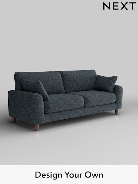 Chunky Chenille/Dark Navy Blue Campbell (H34492) | £1,275