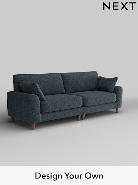 Chunky Chenille/Dark Navy Blue Campbell (H34492) | £1,375