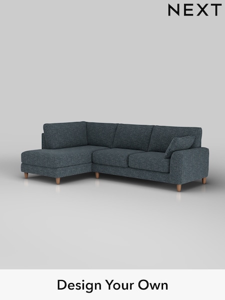 Chunky Chenille/Dark Navy Blue Campbell (H34492) | £1,875