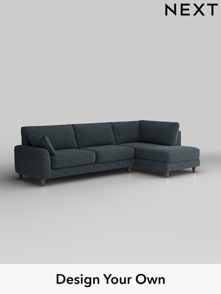 Chunky Chenille/Dark Navy Blue Campbell (H34492) | £1,975