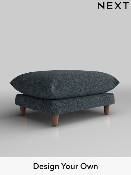 Chunky Chenille/Dark Navy Blue Noa Deep Relaxed Sit (H34499) | £525