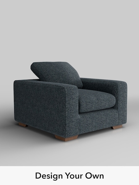 Chunky Chenille/Dark Navy Blue N Premium The Snuggle Grand (H34504) | £1,299