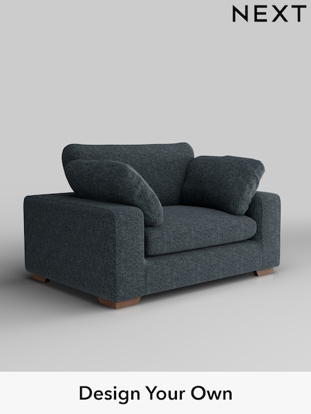 Chunky Chenille/Dark Navy Blue N Premium The Snuggle Grand (H34504) | £1,599