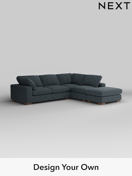 Chunky Chenille/Dark Navy Blue N Premium The Snuggle Grand (H34504) | £3,499