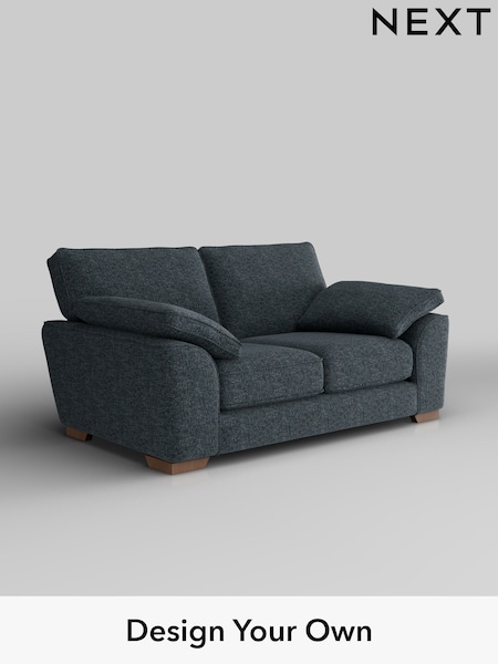 Chunky Chenille/Dark Navy Blue Stamford Grand Relaxed Sit (H34506) | £1,625