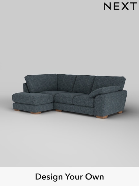 Chunky Chenille/Dark Navy Blue Stamford Grand Relaxed Sit (H34506) | £2,375