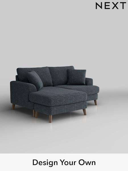 Chunky Chenille/Dark Navy Blue Parker (H34511) | £1,550