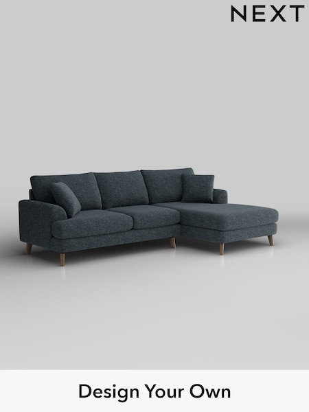Chunky Chenille/Dark Navy Blue Parker (H34511) | £2,299