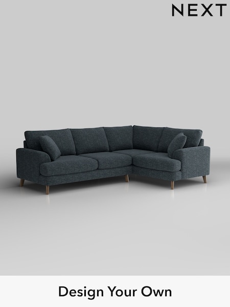 Chunky Chenille/Dark Navy Blue Parker (H34511) | £2,325