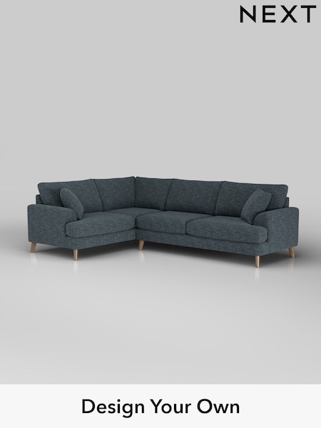 Chunky Chenille/Dark Navy Blue Parker (H34511) | £2,425