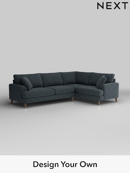 Chunky Chenille/Dark Navy Blue Parker (H34511) | £2,425