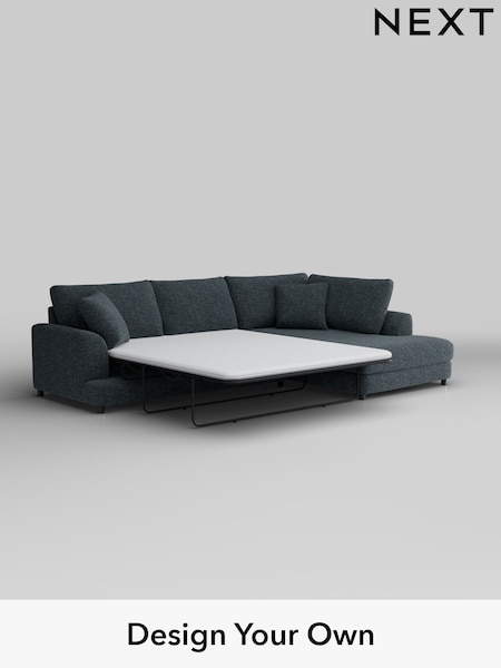 Chunky Chenille/Dark Navy Blue Parker (H34511) | £2,525