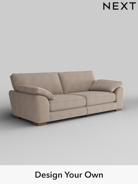 Chunky Chenille/Light Dove Stamford Grand Relaxed Sit (H34518) | £1,799