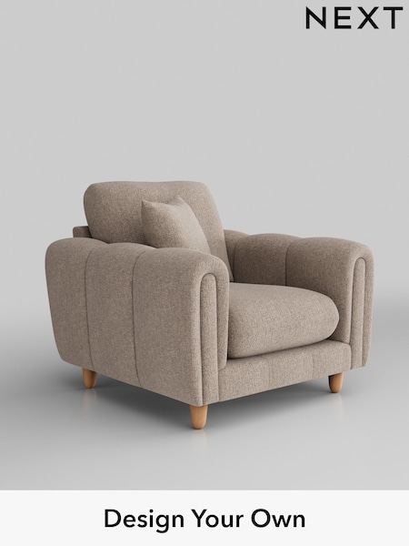 Chunky Chenille/Light Dove Odella (H34522) | £875