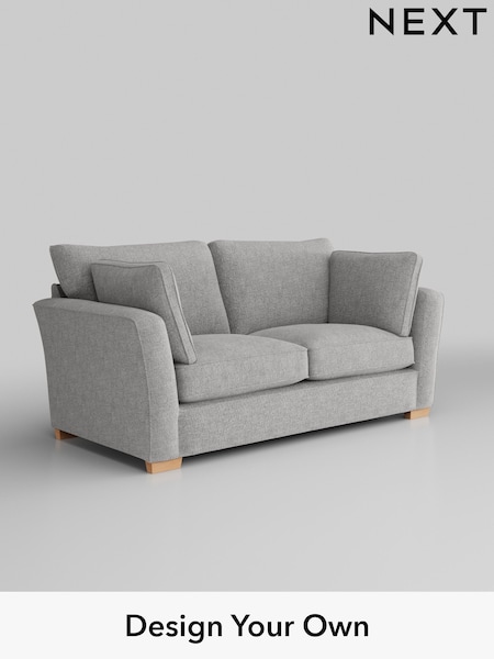 Chunky Chenille/Light Grey Heath Highback (H34527) | £1,225