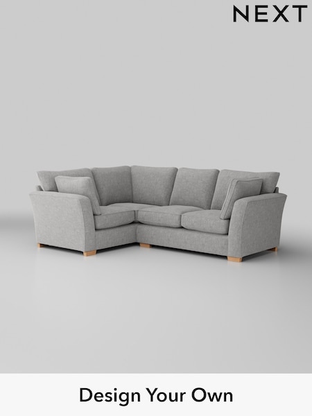 Chunky Chenille/Light Grey Heath Highback (H34527) | £2,050